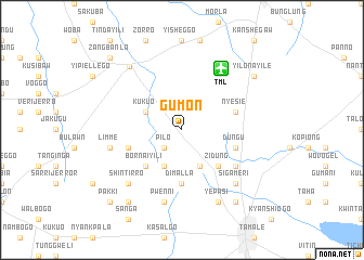 map of Gumon