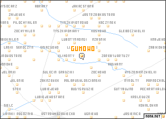 map of Gumowo