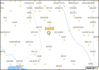 map of Gumo