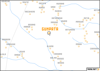 map of Gumpata