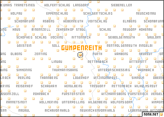 map of Gumpenreith