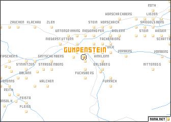 map of Gumpenstein