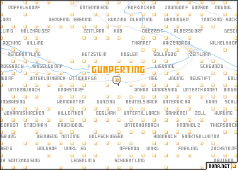 map of Gumperting