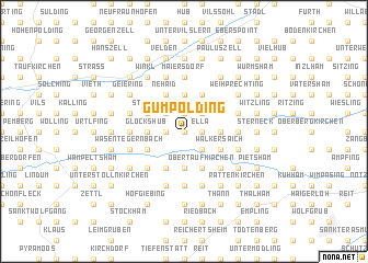 map of Gumpolding