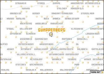 map of Gumppenberg
