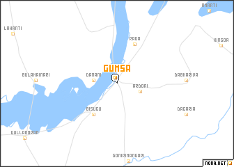 map of Gumsa