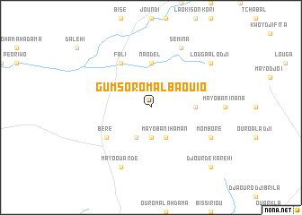 map of Gumsoro Mal Baouio
