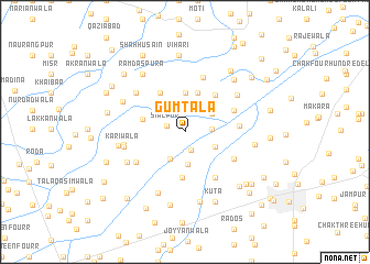 map of Gumtāla