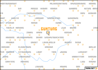 map of Gumtung