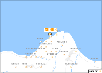 map of Gumuk