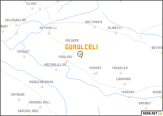 map of Gümülceli