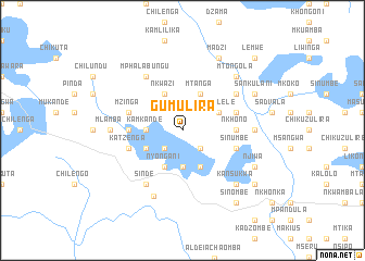 map of Gumulira