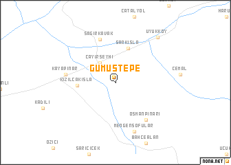 map of Gümüştepe