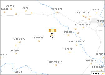 map of Gum