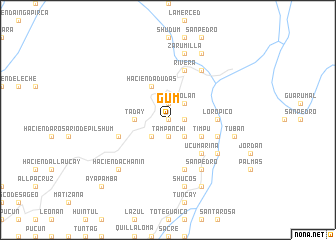 map of Gum