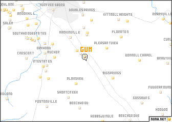 map of Gum