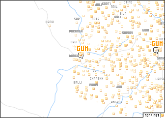 map of Gūm
