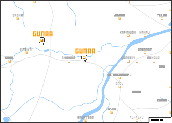 map of Gunaʼa