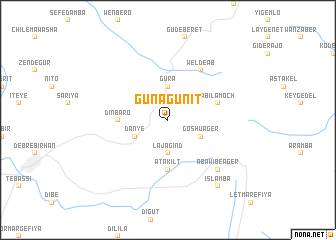 map of Gunagunīt