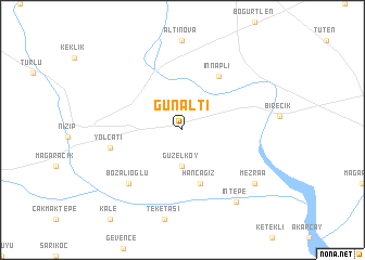 map of Günaltı