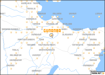 map of Gunanba