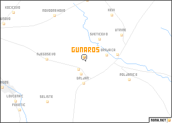 map of Gunaroš