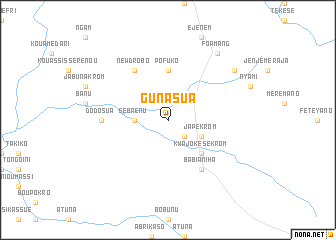 map of Gunasua