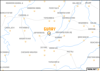 map of Gūnāy