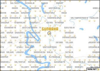 map of Gunbaha