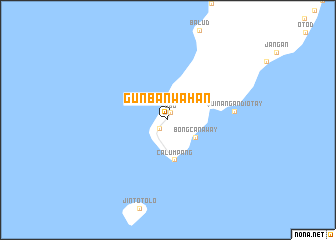 map of Gunbanwahan