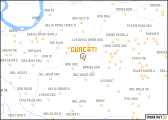 map of Guncati