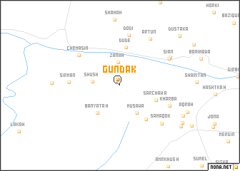 map of Gundak