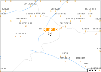 map of Gūndak