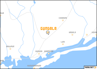 map of Gundāla