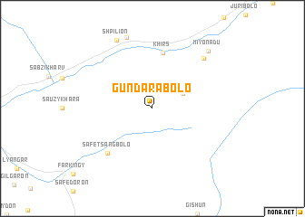 map of Gun-Dara-Bolo