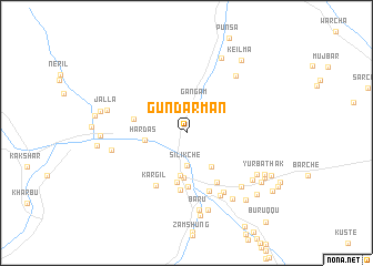 map of Gundarman