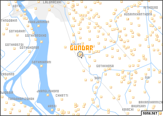 map of Gūndar