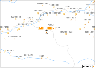 map of Gundauri