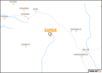 map of Gunda