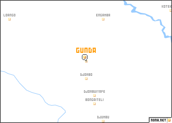 map of Gunda