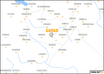 map of Gunda