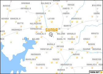 map of Gunda