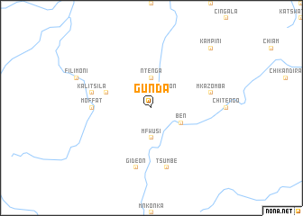 map of Gunda