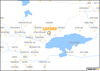 map of Gundbo