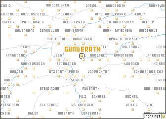 map of Gunderath