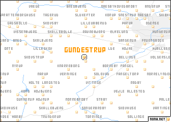 map of Gundestrup