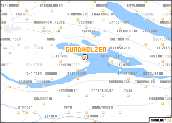 map of Gundholzen