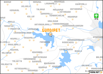 map of Gundipet