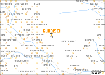 map of Gundisch