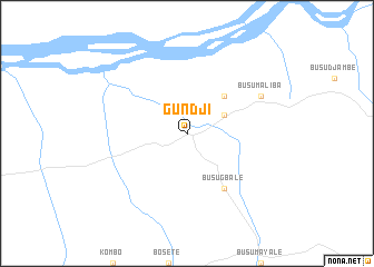 map of Gundji